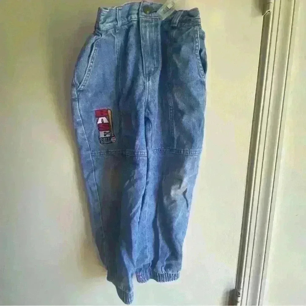 Oshkosh vintage jeans‎ with baseball  size 4R